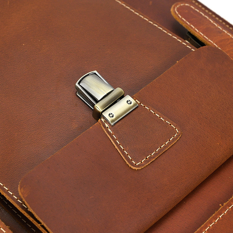 Leather Convertible Backpack | ALBANY