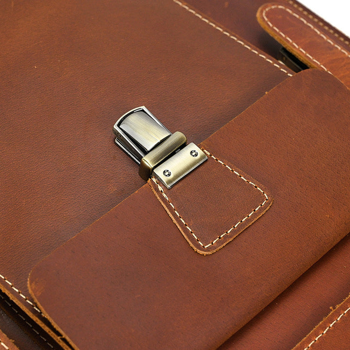 Leather Convertible Backpack | ALBANY