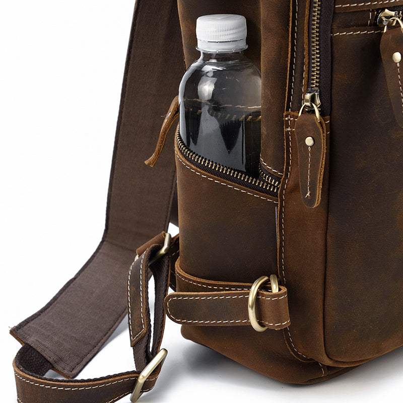 Leather Backpack | MADISON
