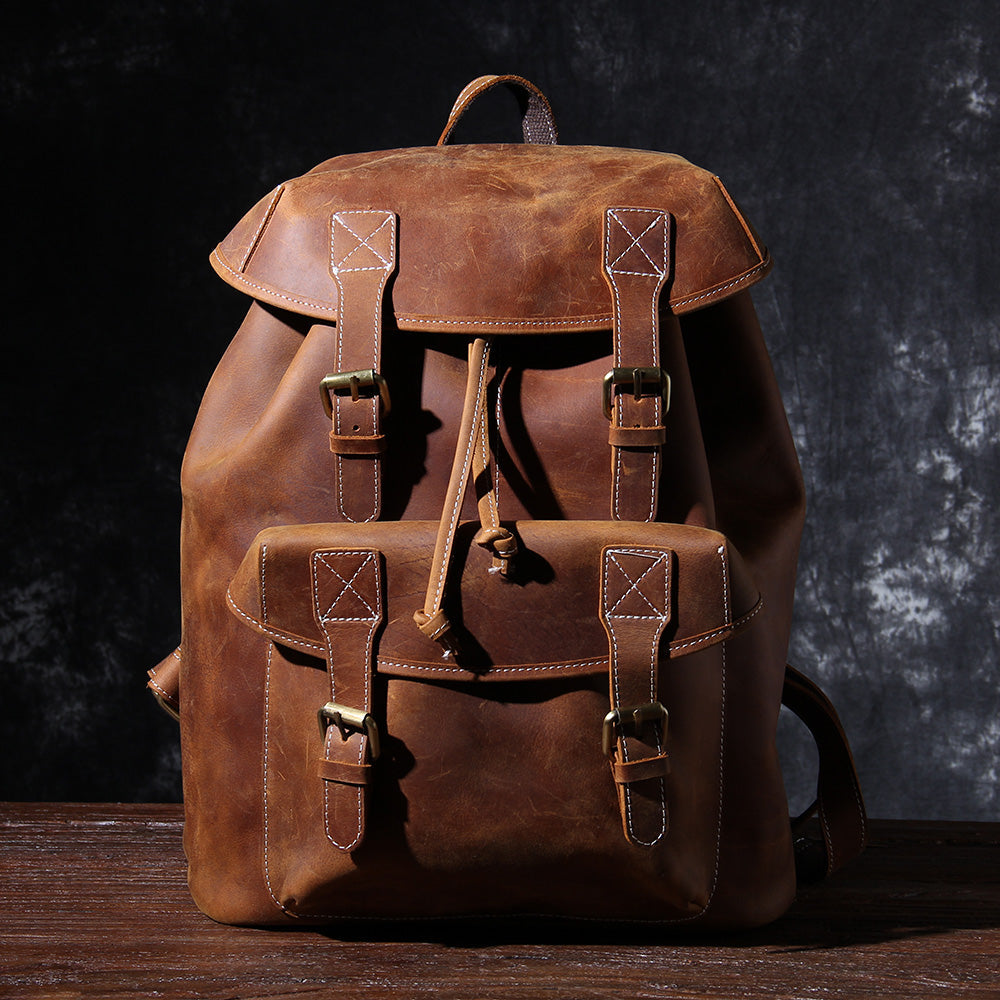 Leather Backpack | DES MOINES