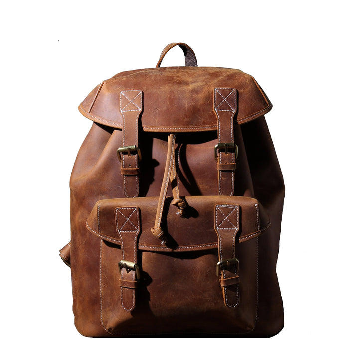 Leather Backpack | DES MOINES