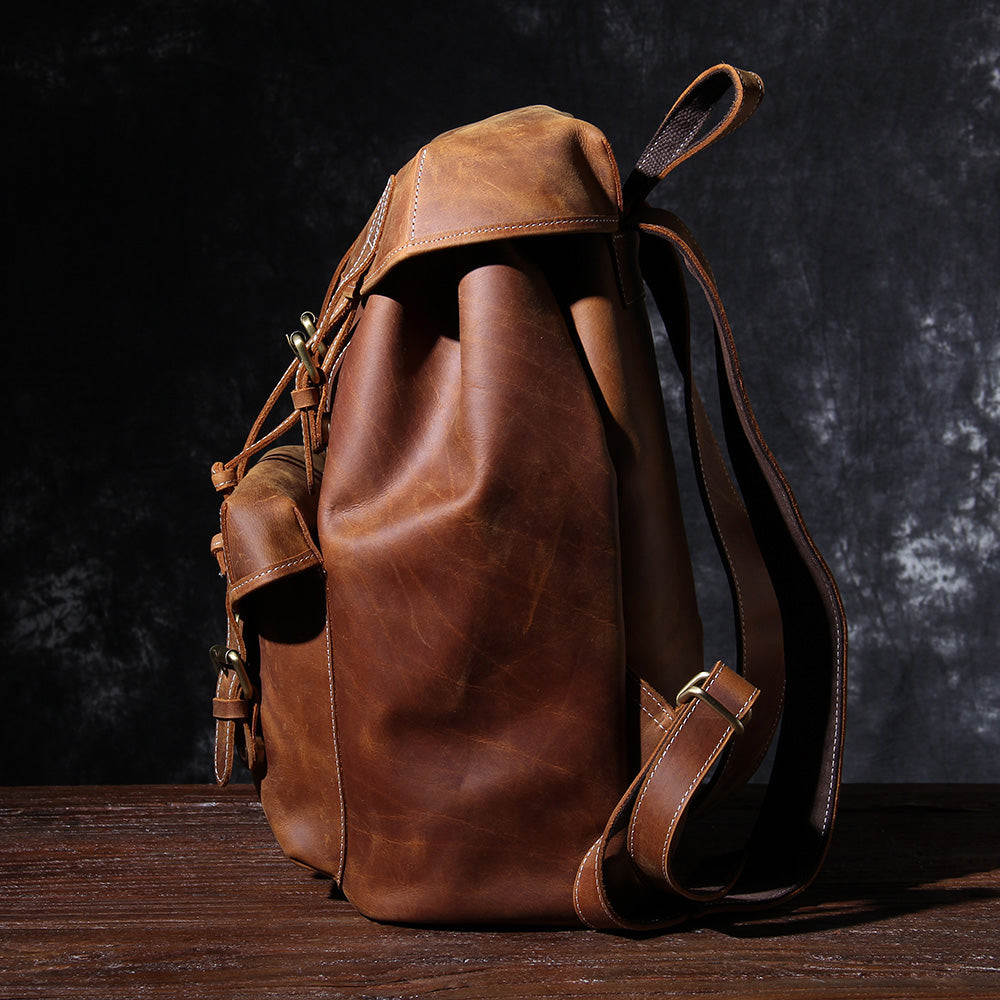 Leather Backpack | DES MOINES