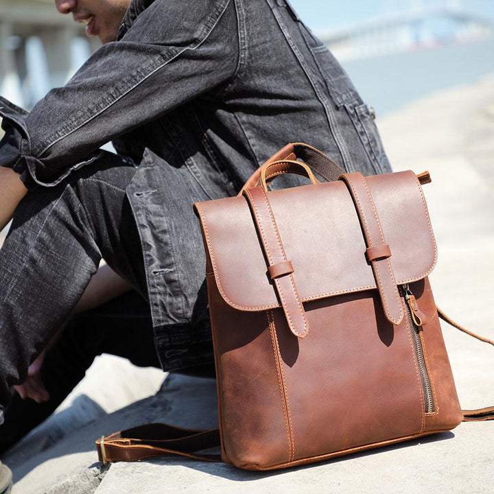 Leather Backpack | SALT LAKE