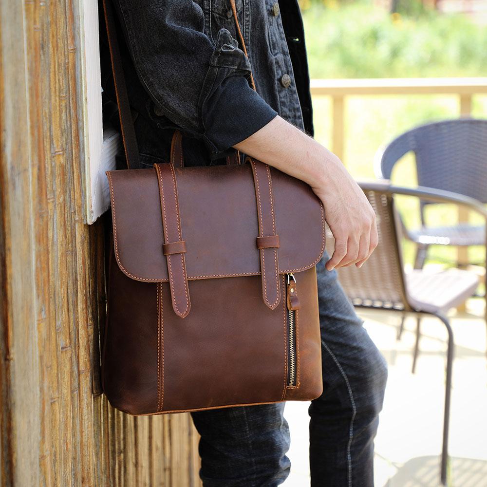 Leather Backpack | SALT LAKE