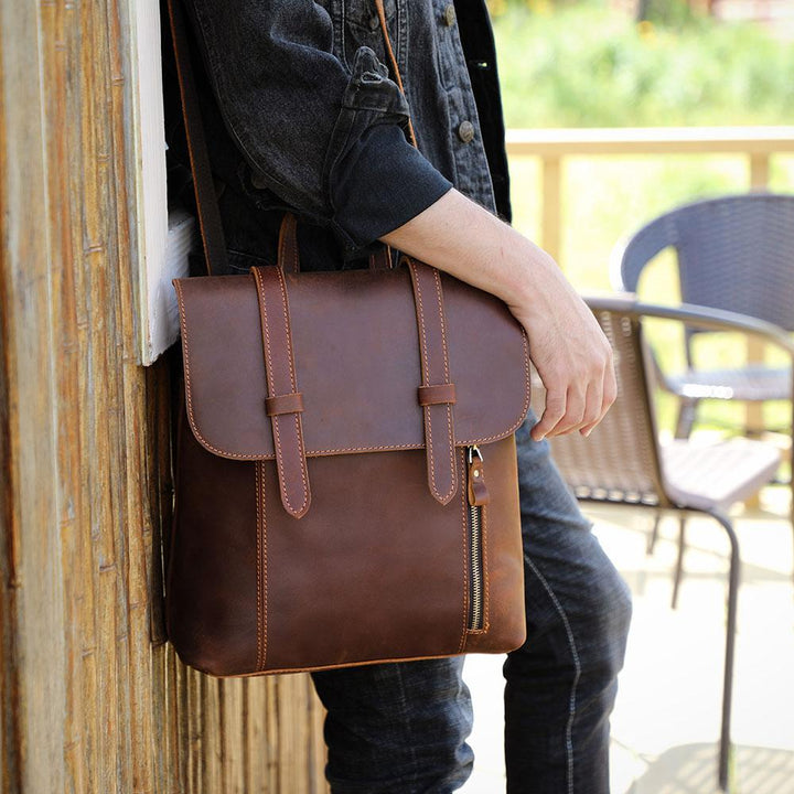 Leather Backpack | SALT LAKE