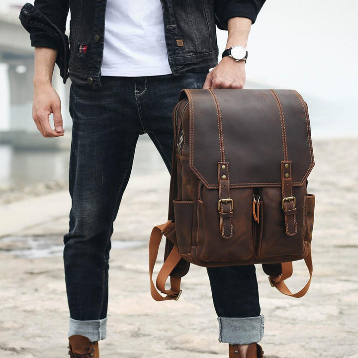 Leather Backpack | PITTSBURGH