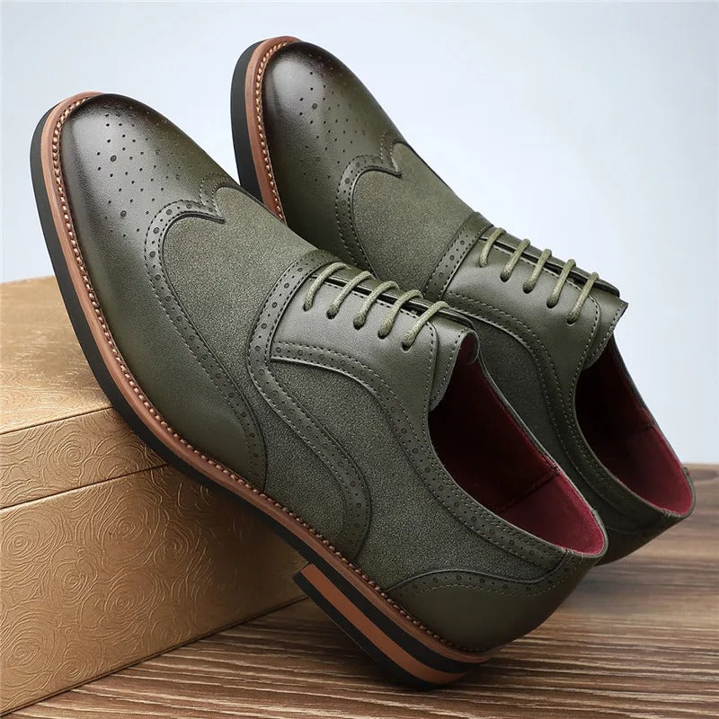 Wexford Leather & Suede Oxfords