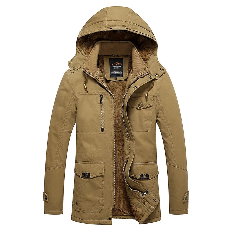 Elegant Cotton Padded Winter Jacket