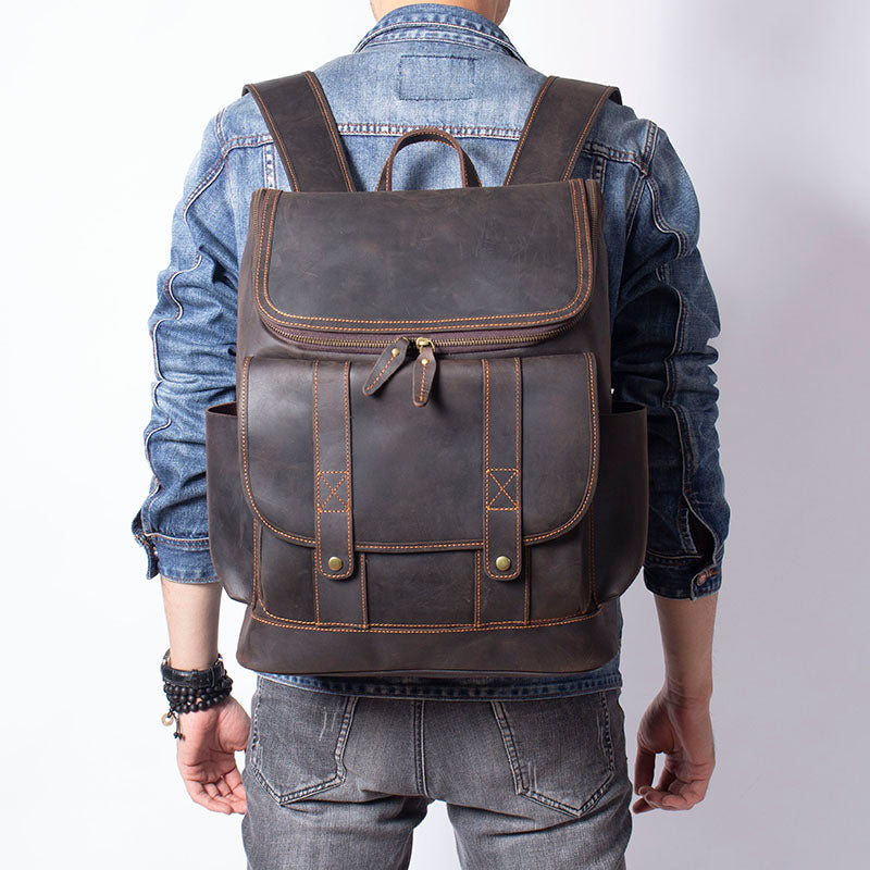 Leather Backpack | ST. LOUIS