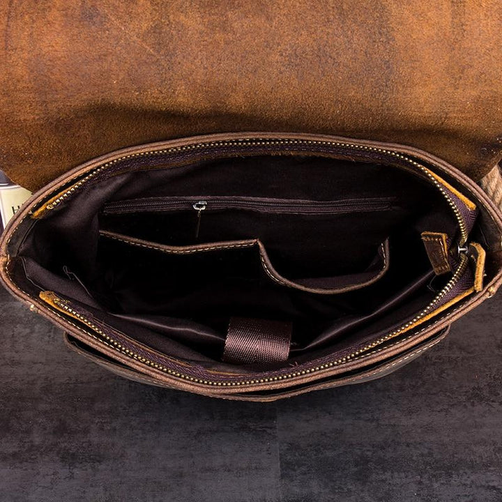 Leather Laptop Bag | BOSTON