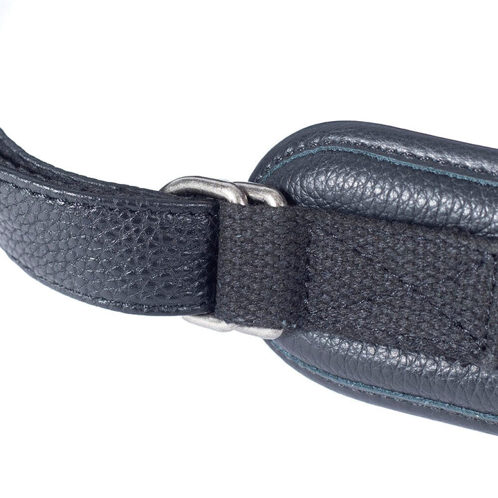 Black Leather Laptop Backpack | DALLAS