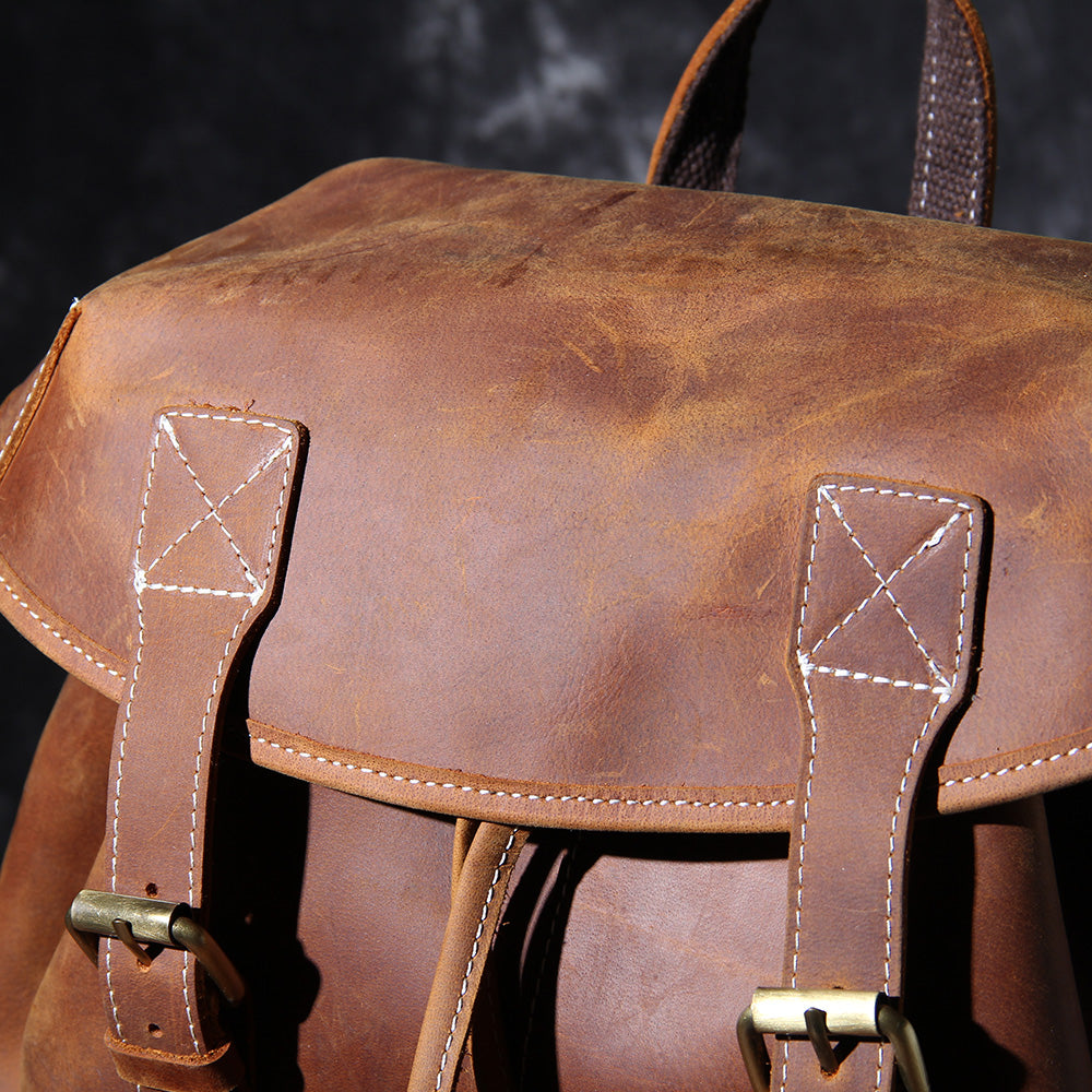 Leather Backpack | DES MOINES
