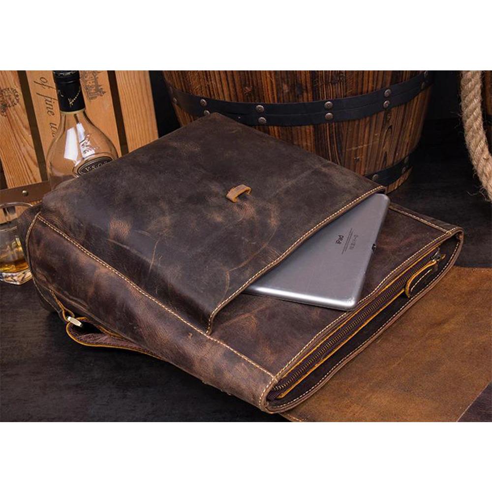 Leather Laptop Bag | BOSTON