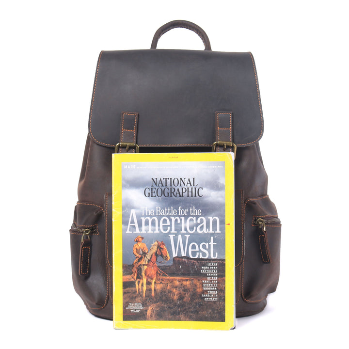Leather Drawstring Backpack | NASHVILLE