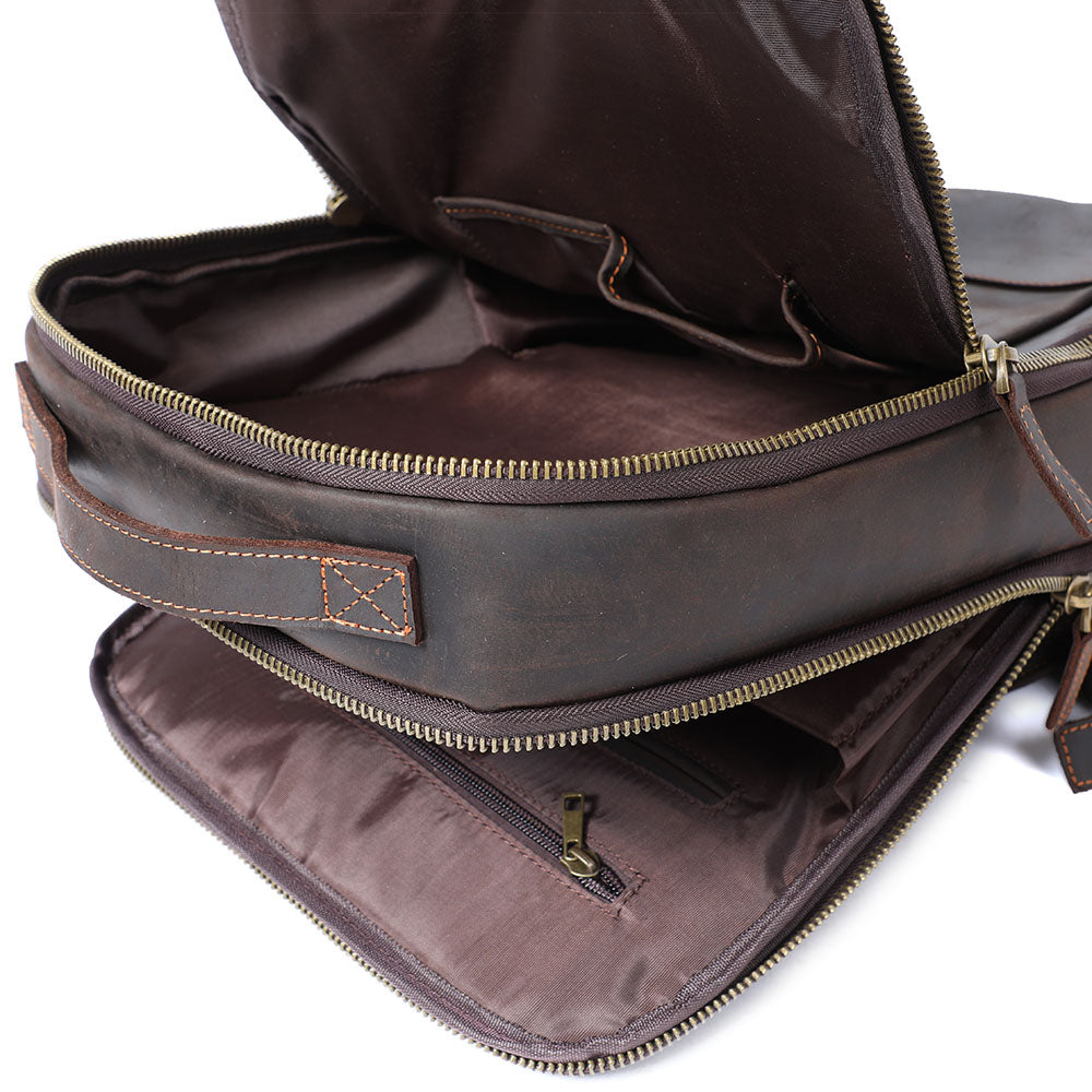 Leather Laptop Backpack | CINCINNATI