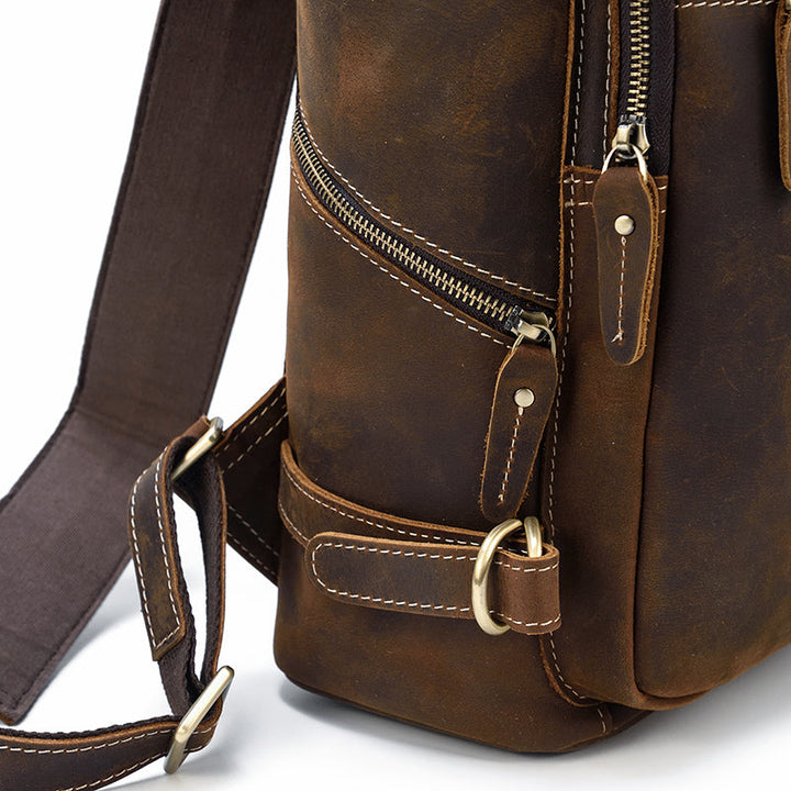 Leather Backpack | MADISON