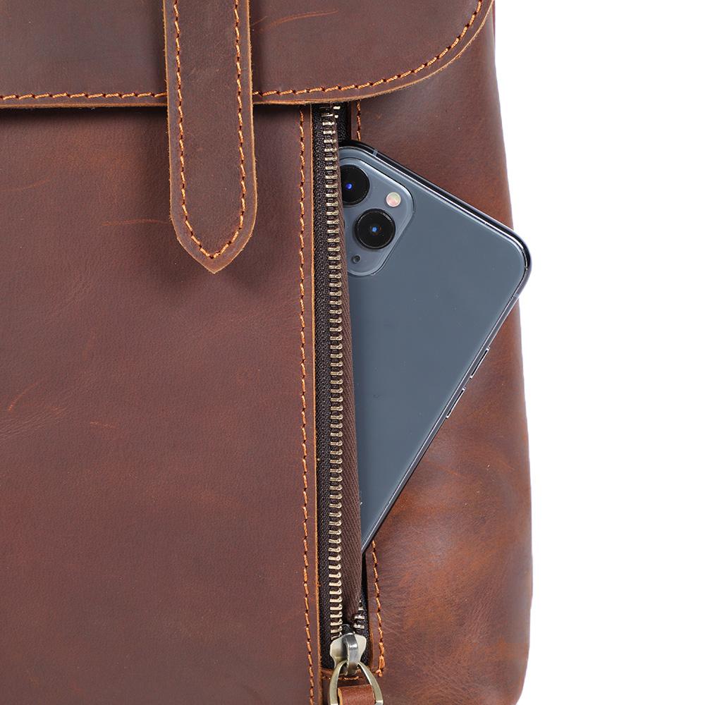 Leather Backpack | SALT LAKE