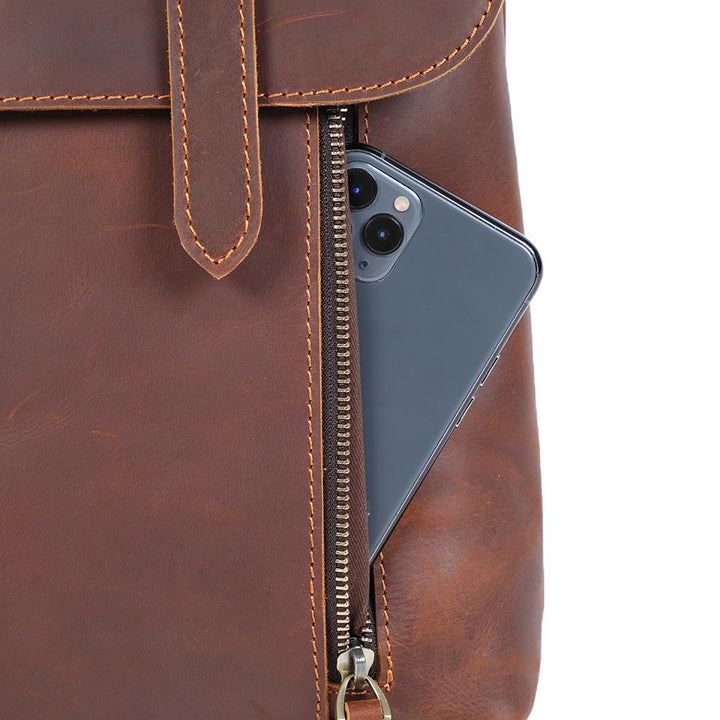 Leather Backpack | SALT LAKE