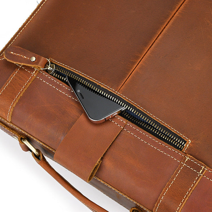 Leather Convertible Backpack | ALBANY