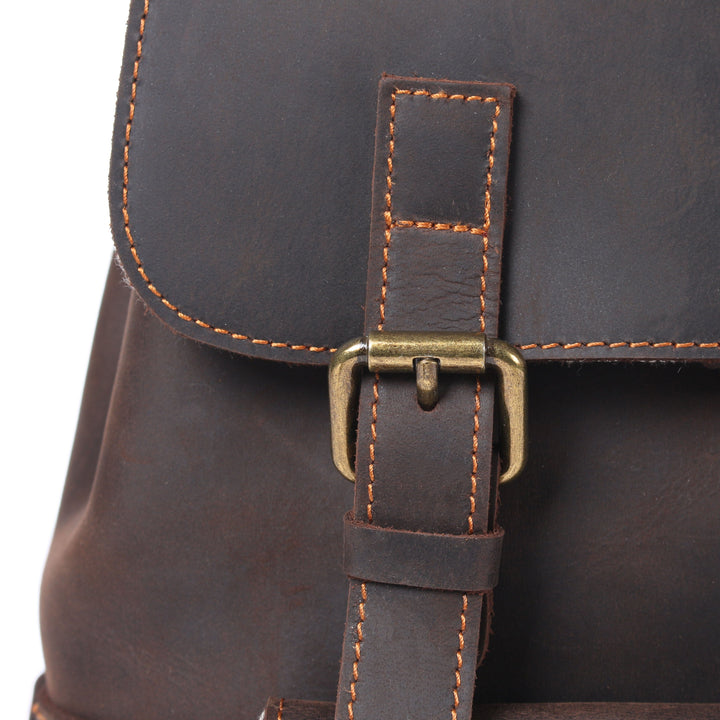 Leather Drawstring Backpack | NASHVILLE