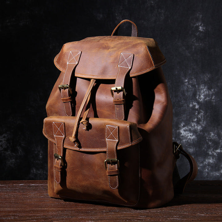 Leather Backpack | DES MOINES