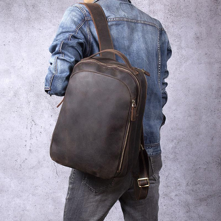 Leather Backpack | OMAHA