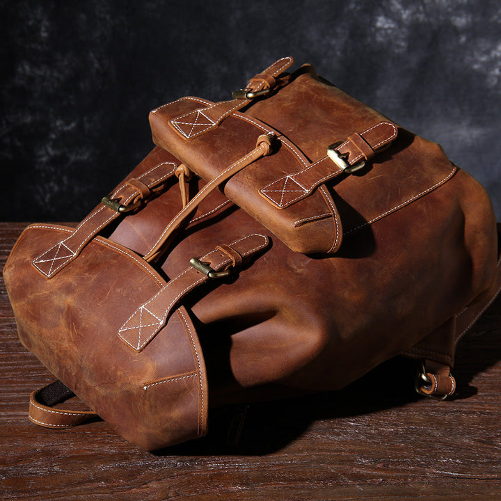 Leather Backpack | DES MOINES