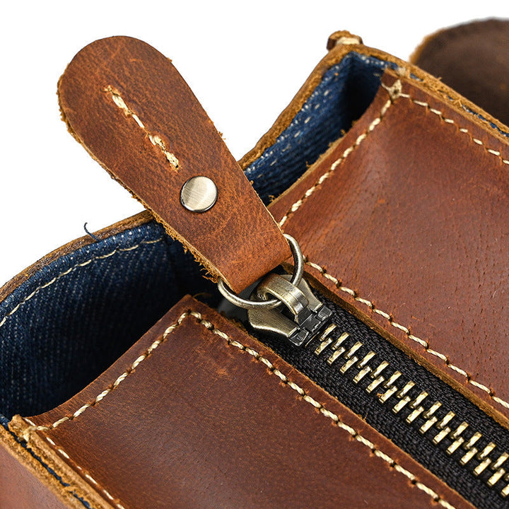 Leather Convertible Backpack | ALBANY