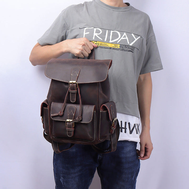 Leather Backpack | AUSTIN