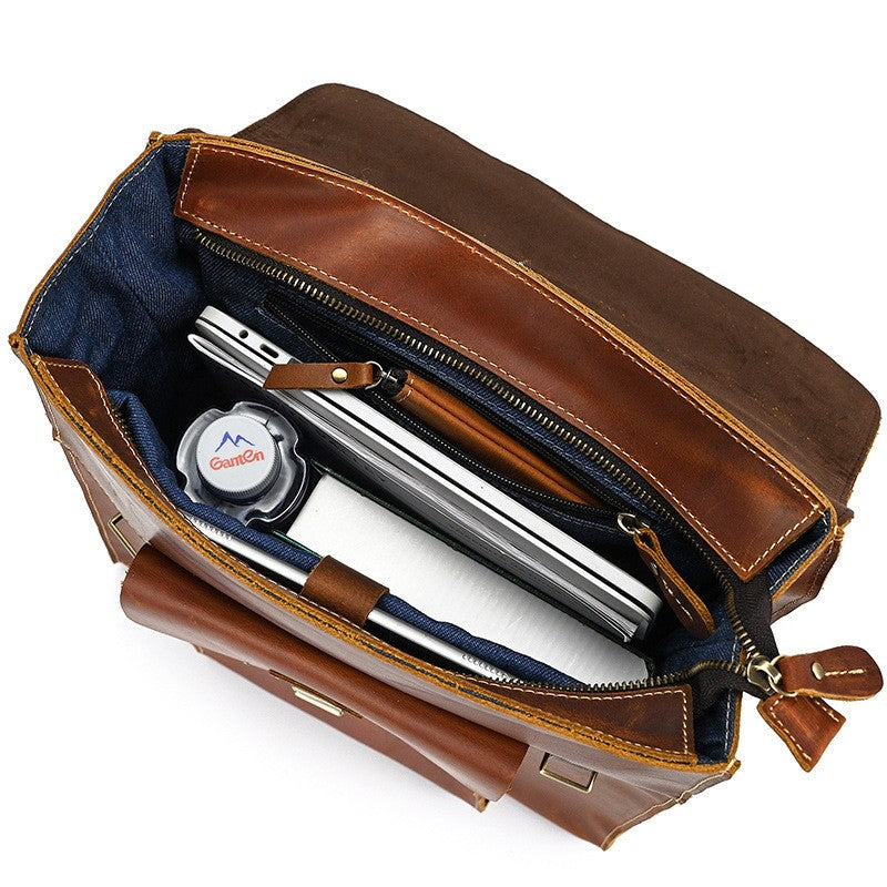 Leather Convertible Backpack | ALBANY