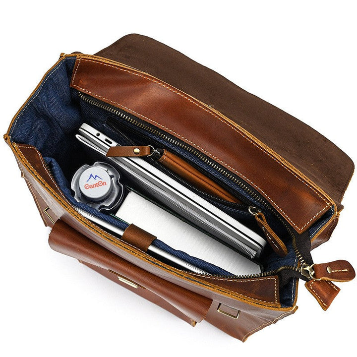 Leather Convertible Backpack | ALBANY