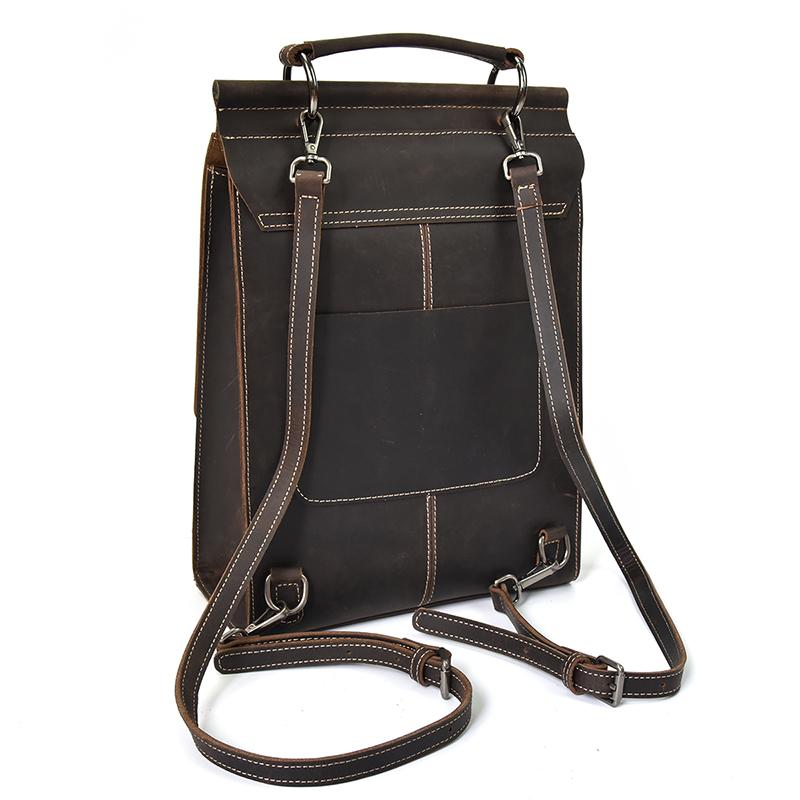 Leather Convertible Backpack | HOUSTON