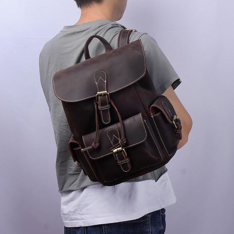 Leather Backpack | AUSTIN